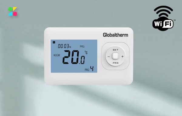 გათბობის ქვაბის თერმოსტატი Thermostat + WIFI უკაბელო