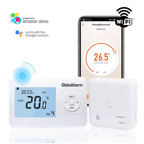 გათბობის ქვაბის თერმოსტატი Thermostat + WIFI უკაბელო - Image 6